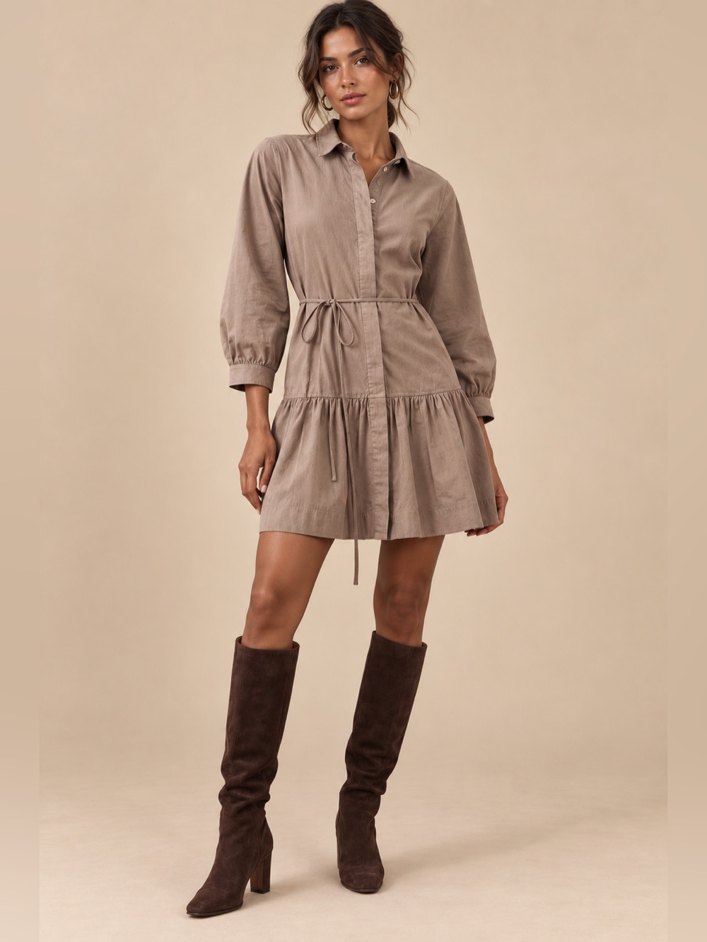 Banana Republic Corduroy Mini Dress